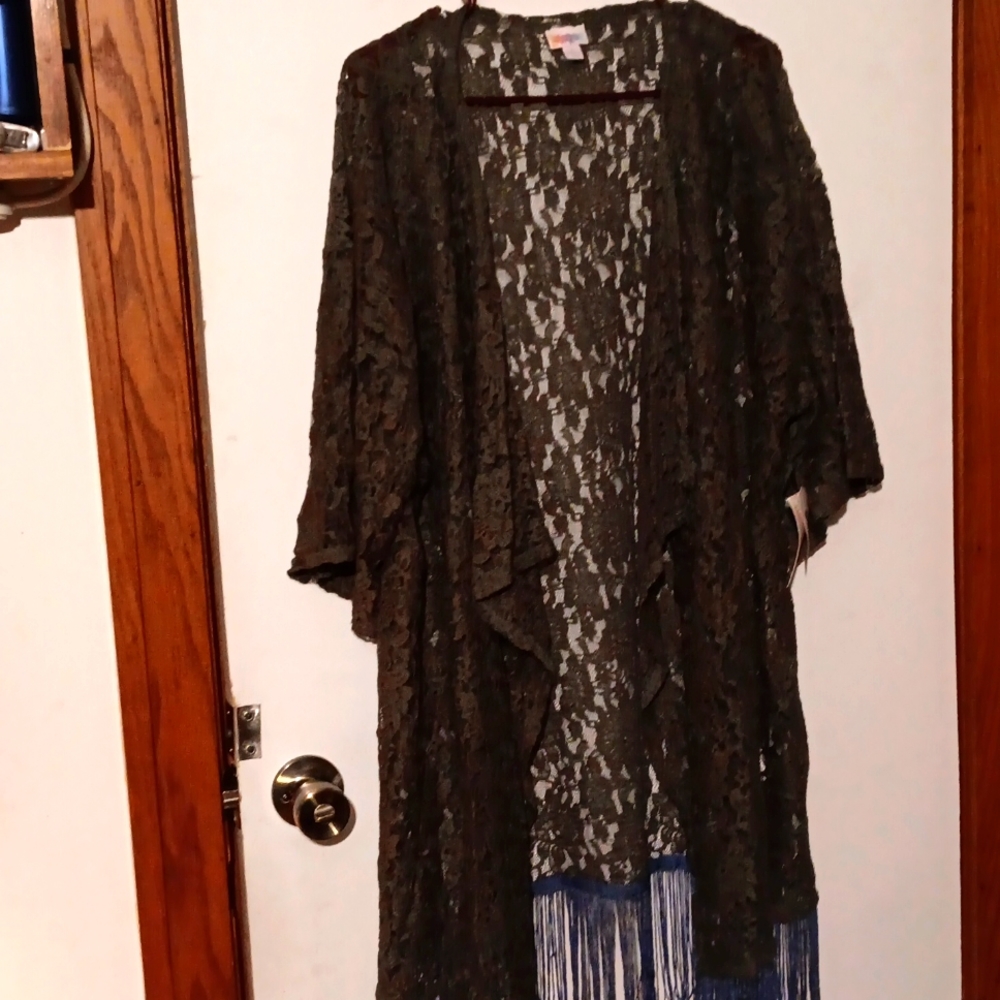 Large LuLaRoe Monroe NWT Fringe